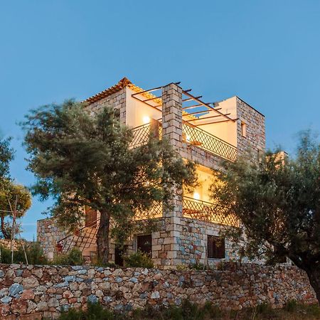Villa Armonia, Sunset View And Relaxing Beach Vibe Proástion Buitenkant foto